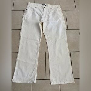 Armani Collezioni Cream Men's Chinos